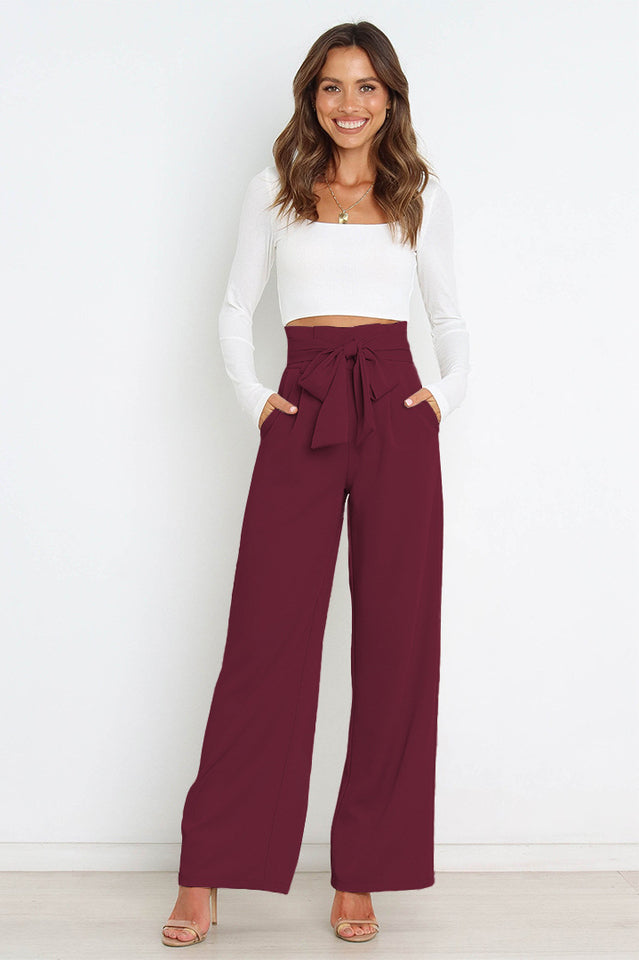 All-Matching Belted Wide-Leg Trouser | Dress In Beauty All-Matching Belted Wide-Leg Trouser | Dress In Beauty