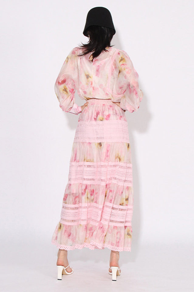 Faye Floral Top + Skirt Set | Dress In Beauty Faye Floral Top + Skirt Set | Dress In Beauty