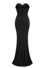 Strapless 3D Floral Maxi Dress | Dress In Beauty Strapless 3D Floral Maxi Dress | Dress In Beauty