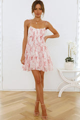 Floral Ruffled Mini Dress | Dress In Beauty Floral Ruffled Mini Dress | Dress In Beauty