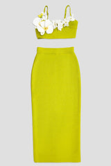 Floral Detail Two Piece Maxi Dress | Dress In Beauty Floral Detail Two Piece Maxi Dress | Dress In Beauty