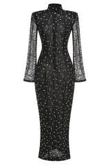 Crystal-Embellished Mesh Maxi Dress | Dress In Beauty Crystal-Embellished Mesh Maxi Dress | Dress In Beauty