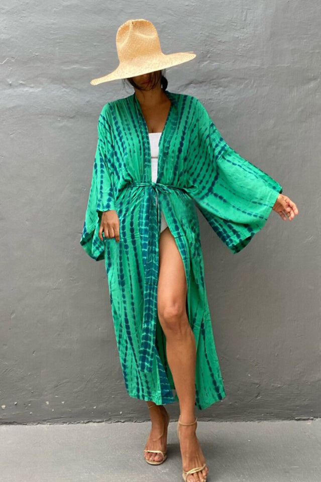 Beach Color Block Printing Cover Up | Dress In Beauty Beach Color Block Printing Cover Up | Dress In Beauty