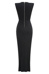 Button Detail Draped Maxi Dress | Dress In Beauty Button Detail Draped Maxi Dress | Dress In Beauty