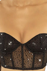 Tropical Dream Embellished Bustier Crop Top | Dress In Beauty Tropical Dream Embellished Bustier Crop Top | Dress In Beauty