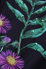 Printed Long Sleeve Cotton-Blend Midi Dress | Dress In Beauty Printed Long Sleeve Cotton-Blend Midi Dress | Dress In Beauty