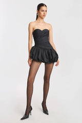 Balloon Draped Mini Dress | Dress In Beauty Balloon Draped Mini Dress | Dress In Beauty