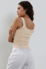 Lace Detailed Square Neck Top | Dress In Beauty Lace Detailed Square Neck Top | Dress In Beauty