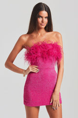 Torin Sequin Feather Dress | Dress In Beauty Torin Sequin Feather Dress | Dress In Beauty