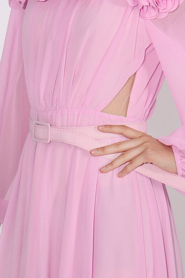 Ascella Flower Shoulder Maxi Dress | Dress In Beauty Ascella Flower Shoulder Maxi Dress | Dress In Beauty