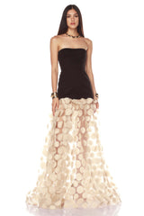 Strapless Flare Gown | Dress In Beauty Strapless Flare Gown | Dress In Beauty