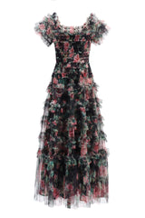 Nola Ruched Floral Maxi Dress | Dress In Beauty Nola Ruched Floral Maxi Dress | Dress In Beauty