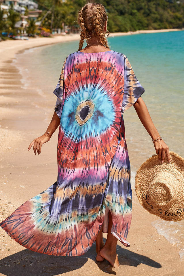 Tropical Pattern Kimono Blouse ( 29 Colors ) | Dress In Beauty Tropical Pattern Kimono Blouse ( 29 Colors ) | Dress In Beauty