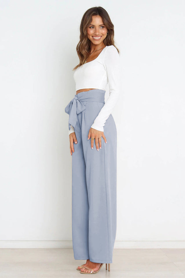 All-Matching Belted Wide-Leg Trouser | Dress In Beauty All-Matching Belted Wide-Leg Trouser | Dress In Beauty