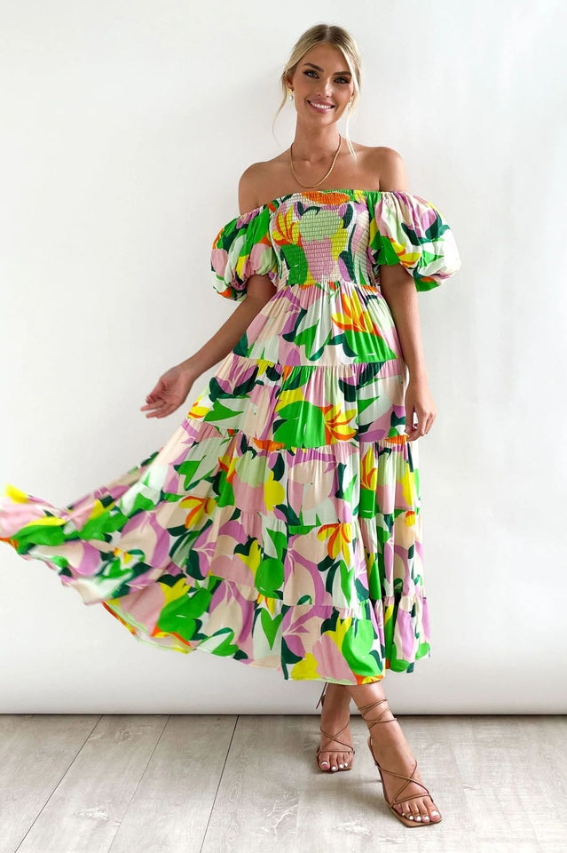 Flossy Midi Dress | Dress In Beauty Flossy Midi Dress | Dress In Beauty