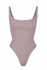 Square Neck Stretch Jersey Bodysuit | Dress In Beauty Square Neck Stretch Jersey Bodysuit | Dress In Beauty