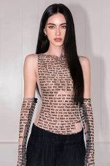 Born this Way Sleeveless Top | Dress In Beauty Born this Way Sleeveless Top | Dress In Beauty