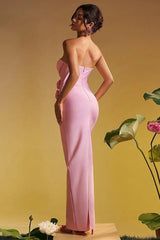 Marwond Corset Strapless 3D Floral Dress | Dress In Beauty Marwond Corset Strapless 3D Floral Dress | Dress In Beauty