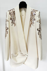 Kallie Sequin Embellished Blazer Mini Dress | Dress In Beauty Kallie Sequin Embellished Blazer Mini Dress | Dress In Beauty