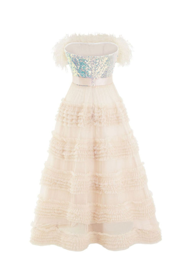 Aella Feather Dress | Dress In Beauty Aella Feather Dress | Dress In Beauty