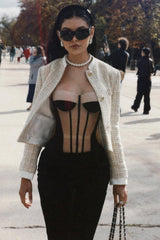 Paityn Black Bandage Bustier Set | Dress In Beauty Paityn Black Bandage Bustier Set | Dress In Beauty