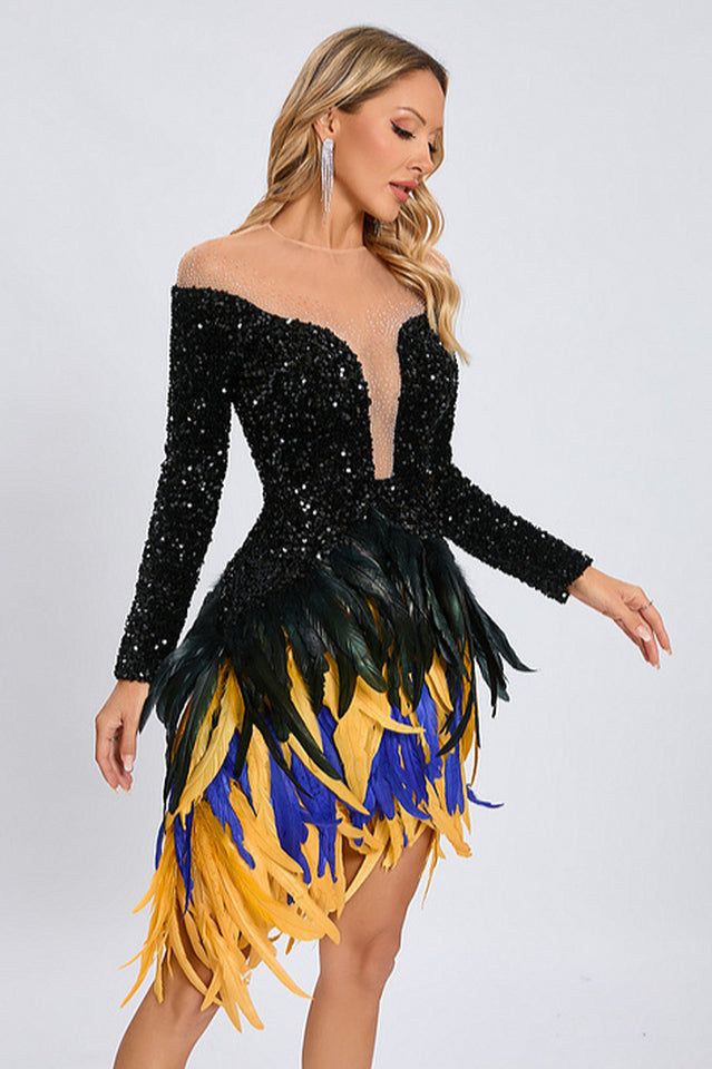 Moonlit Feather Gown | Dress In Beauty Moonlit Feather Gown | Dress In Beauty