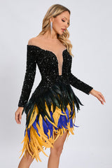 Moonlit Feather Gown | Dress In Beauty Moonlit Feather Gown | Dress In Beauty