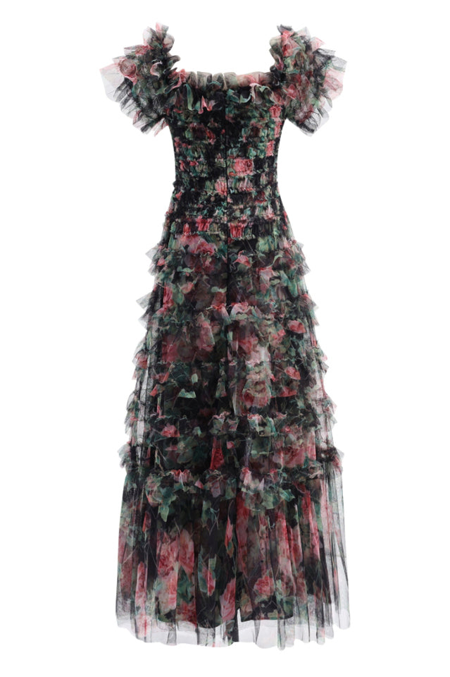 Nola Ruched Floral Maxi Dress | Dress In Beauty Nola Ruched Floral Maxi Dress | Dress In Beauty