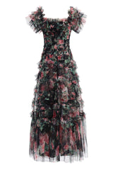 Nola Ruched Floral Maxi Dress | Dress In Beauty Nola Ruched Floral Maxi Dress | Dress In Beauty