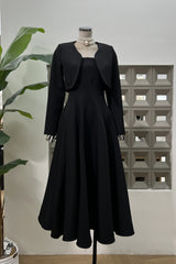 Cora Cropped Jacket + Midi Dress Set | Dress In Beauty Cora Cropped Jacket + Midi Dress Set | Dress In Beauty