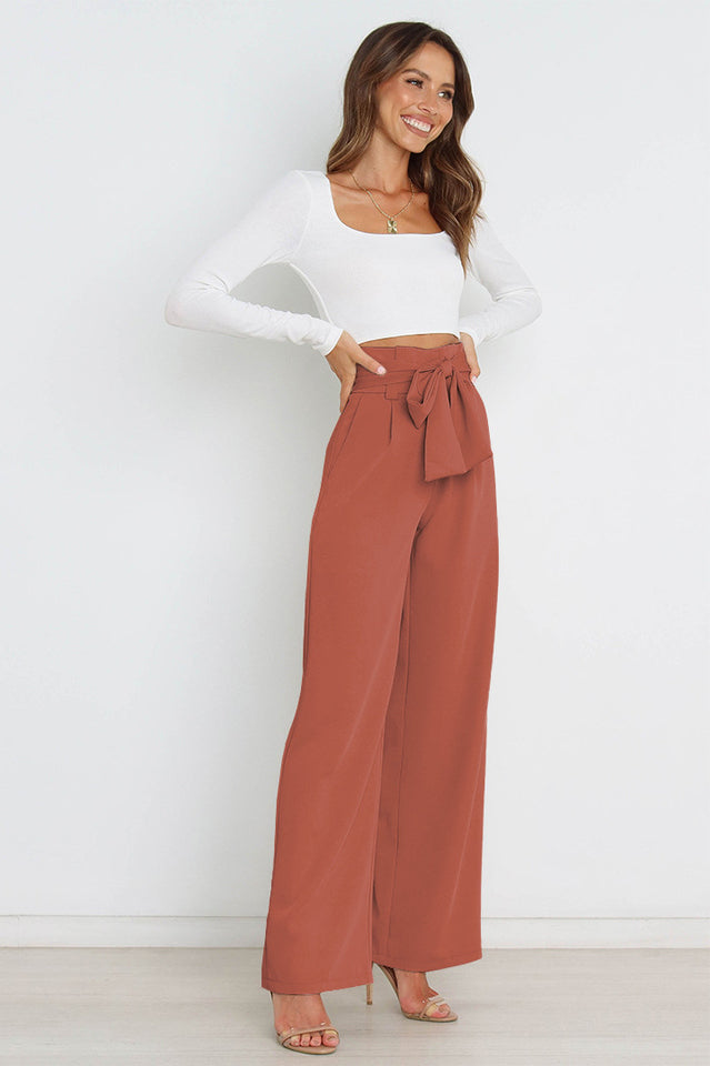 All-Matching Belted Wide-Leg Trouser | Dress In Beauty All-Matching Belted Wide-Leg Trouser | Dress In Beauty