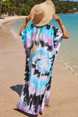 Tropical Pattern Kimono Blouse ( 29 Colors ) | Dress In Beauty Tropical Pattern Kimono Blouse ( 29 Colors ) | Dress In Beauty