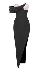 Baroque Pearl Chest Cup Dress | Dress In Beauty Baroque Pearl Chest Cup Dress | Dress In Beauty