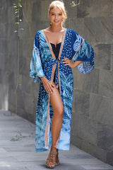 Tie Dye Belt Kimono Blouse (15 Colors) | Dress In Beauty Tie Dye Belt Kimono Blouse (15 Colors) | Dress In Beauty