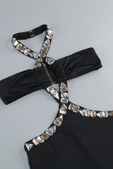 Alma Diamante Cutout Halter Maxi Dress | Dress In Beauty Alma Diamante Cutout Halter Maxi Dress | Dress In Beauty