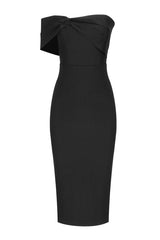 Milla Nova Draped Crepe Midi Dress | Dress In Beauty Milla Nova Draped Crepe Midi Dress | Dress In Beauty