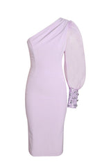 One Sleeve Sequin Detail Midi Dress | Dress In Beauty One Sleeve Sequin Detail Midi Dress | Dress In Beauty