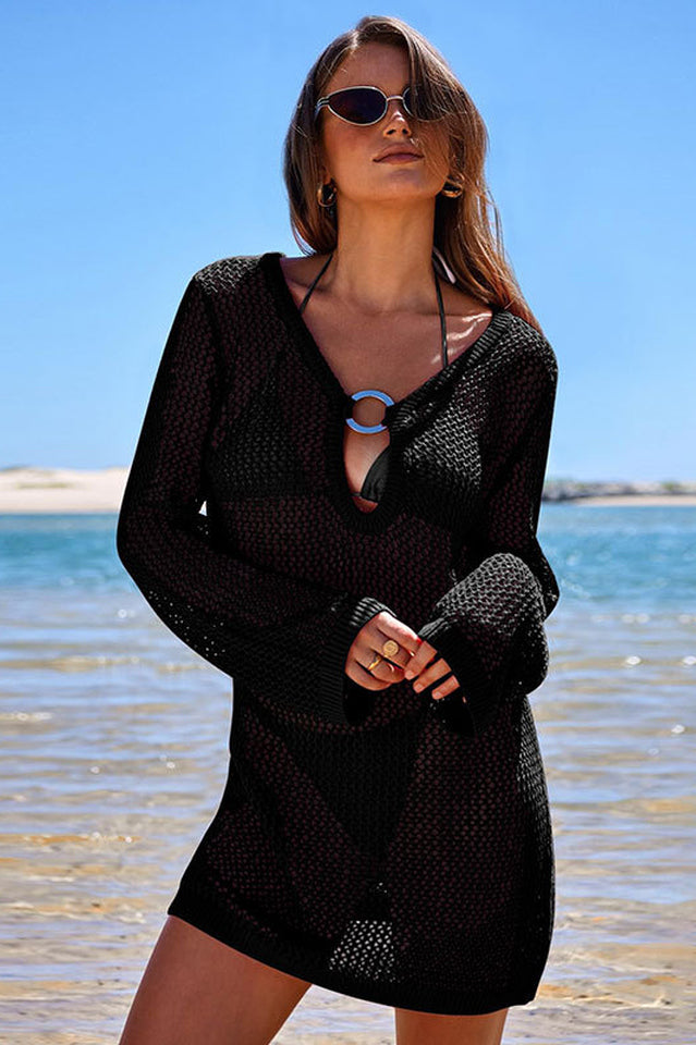 Crocheted Mini Beach Dress | Dress In Beauty Crocheted Mini Beach Dress | Dress In Beauty