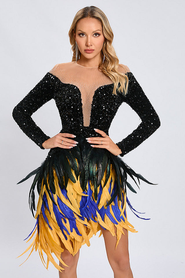 Moonlit Feather Gown | Dress In Beauty Moonlit Feather Gown | Dress In Beauty