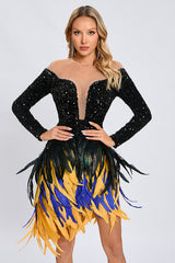 Moonlit Feather Gown | Dress In Beauty Moonlit Feather Gown | Dress In Beauty