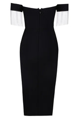 Strapless Slit Bandage Dress | Dress In Beauty Strapless Slit Bandage Dress | Dress In Beauty