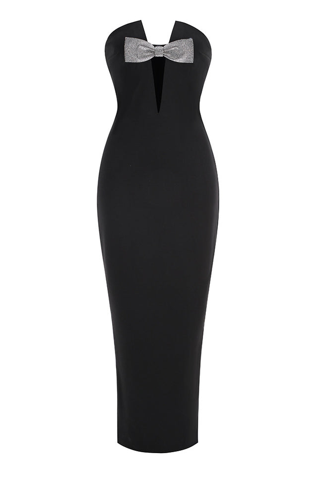 Tube Top Bows Gown | Dress In Beauty Tube Top Bows Gown | Dress In Beauty