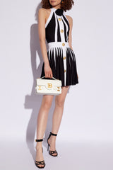 Backless Knit Dress With Rose Detail | Dress In Beauty Backless Knit Dress With Rose Detail | Dress In Beauty