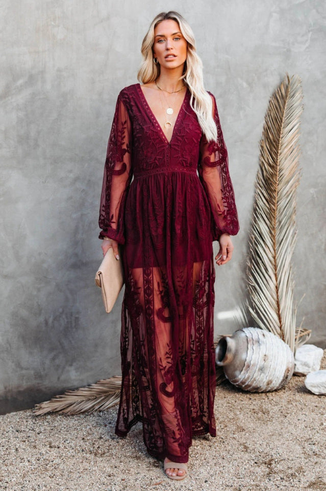 Boho Lace Maxi Dress | Dress In Beauty Boho Lace Maxi Dress | Dress In Beauty