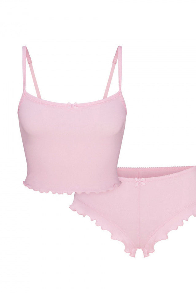 SKIMS Pointelle Cami Sleep Set | Dress In Beauty SKIMS Pointelle Cami Sleep Set | Dress In Beauty