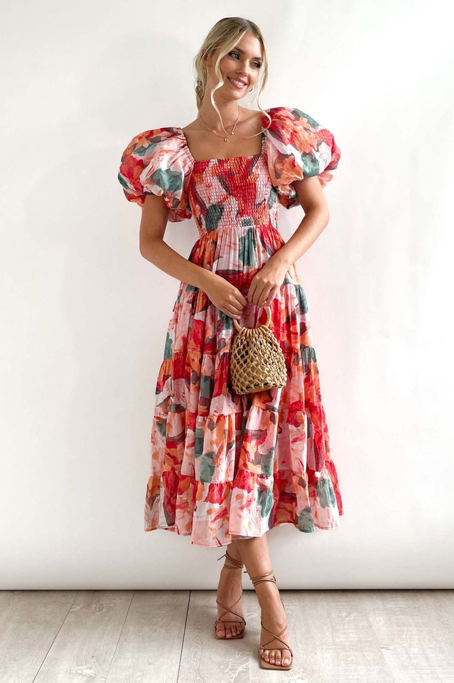 Flossy Midi Dress | Dress In Beauty Flossy Midi Dress | Dress In Beauty