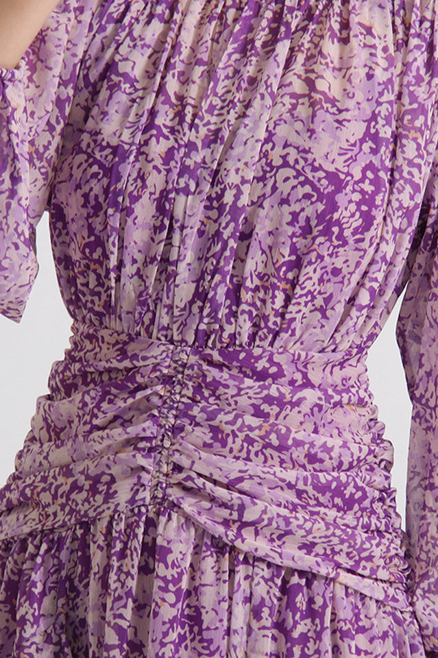 Aurier Round Neck Balloon Sleeve Maxi Dress | Dress In Beauty Aurier Round Neck Balloon Sleeve Maxi Dress | Dress In Beauty