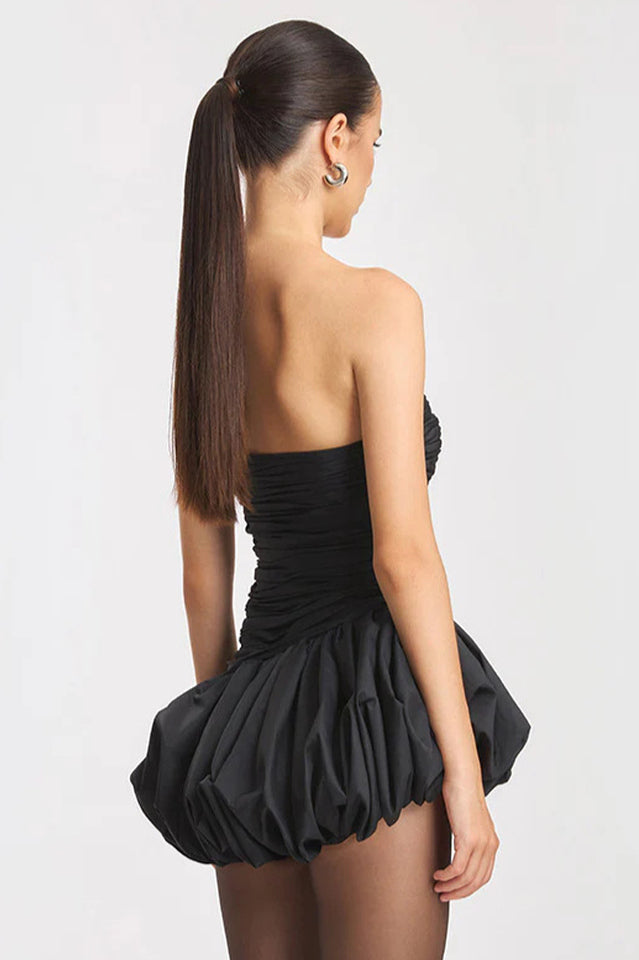 Balloon Draped Mini Dress | Dress In Beauty Balloon Draped Mini Dress | Dress In Beauty