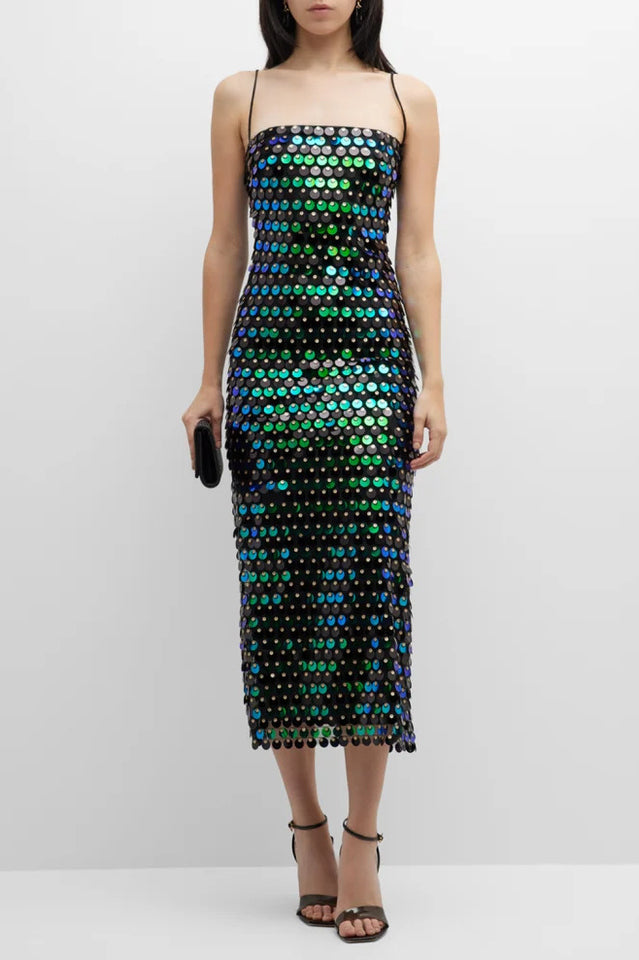 Phoenix Midi Dress in Sequins | Dress In Beauty Phoenix Midi Dress in Sequins | Dress In Beauty