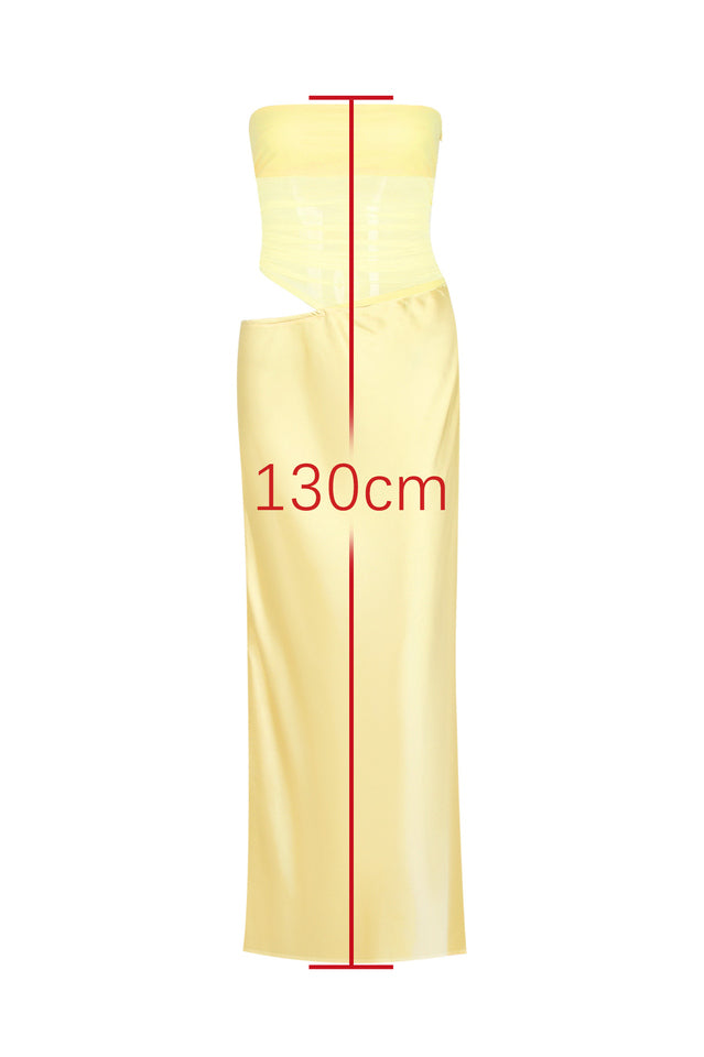 Elinor Yellow Satin Maxi Dress | Dress In Beauty Elinor Yellow Satin Maxi Dress | Dress In Beauty